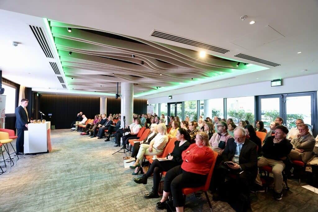 Joseph Musgrave speaks at Dovida Ireland's inaugural Innovation in Home Support Conference
